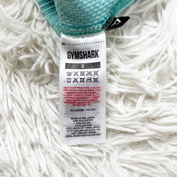 Gymshark Ultra Seamless Leggings Spearmint Green Size Small - Picture 6 of 6